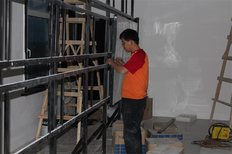 2012年綏化市望奎公安局液晶拼接系統天網工程
